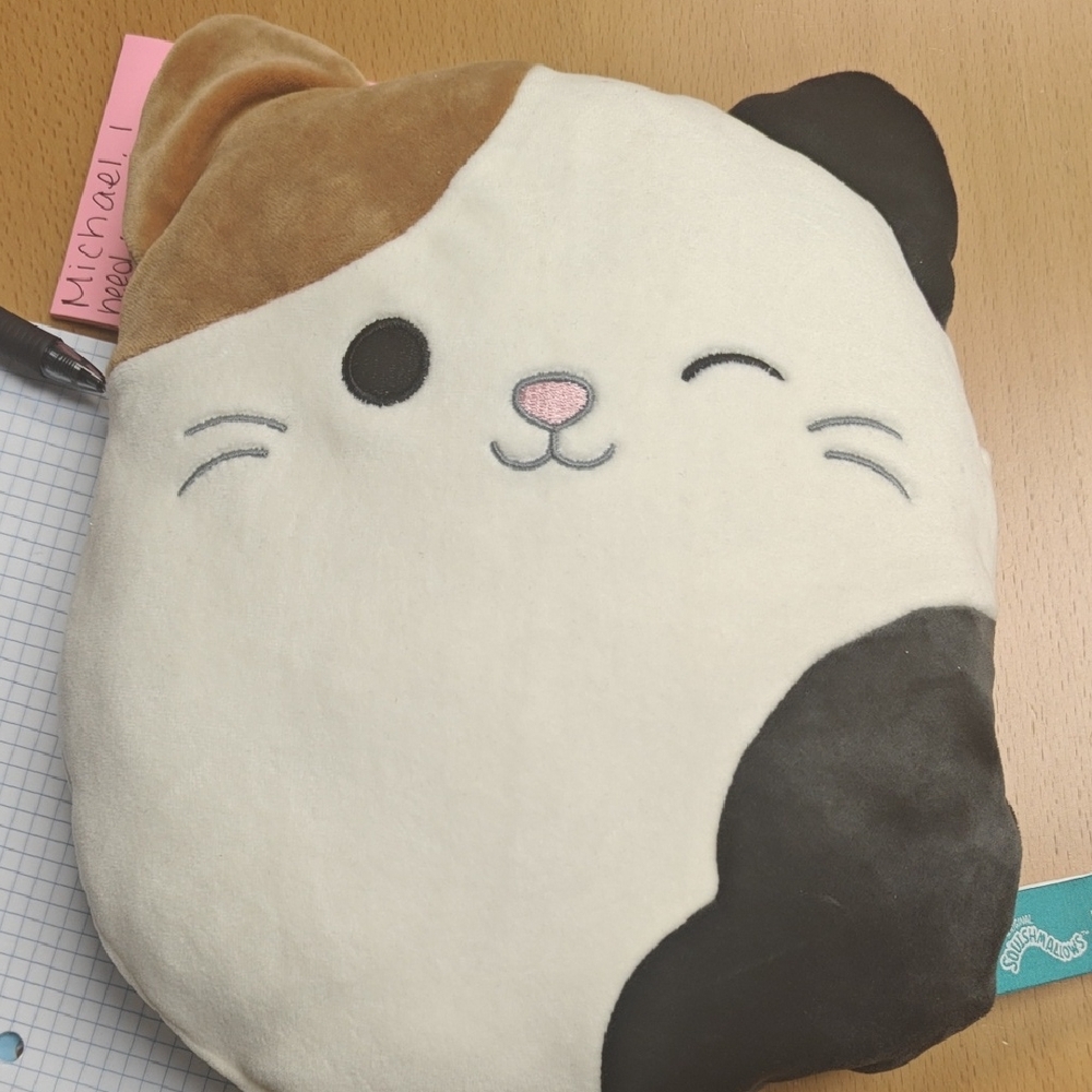 Brown and Black Cat Plush Toy